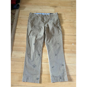 Polo Ralph Lauren All Over Print O.G. Club Chino Pants Size-36.30
